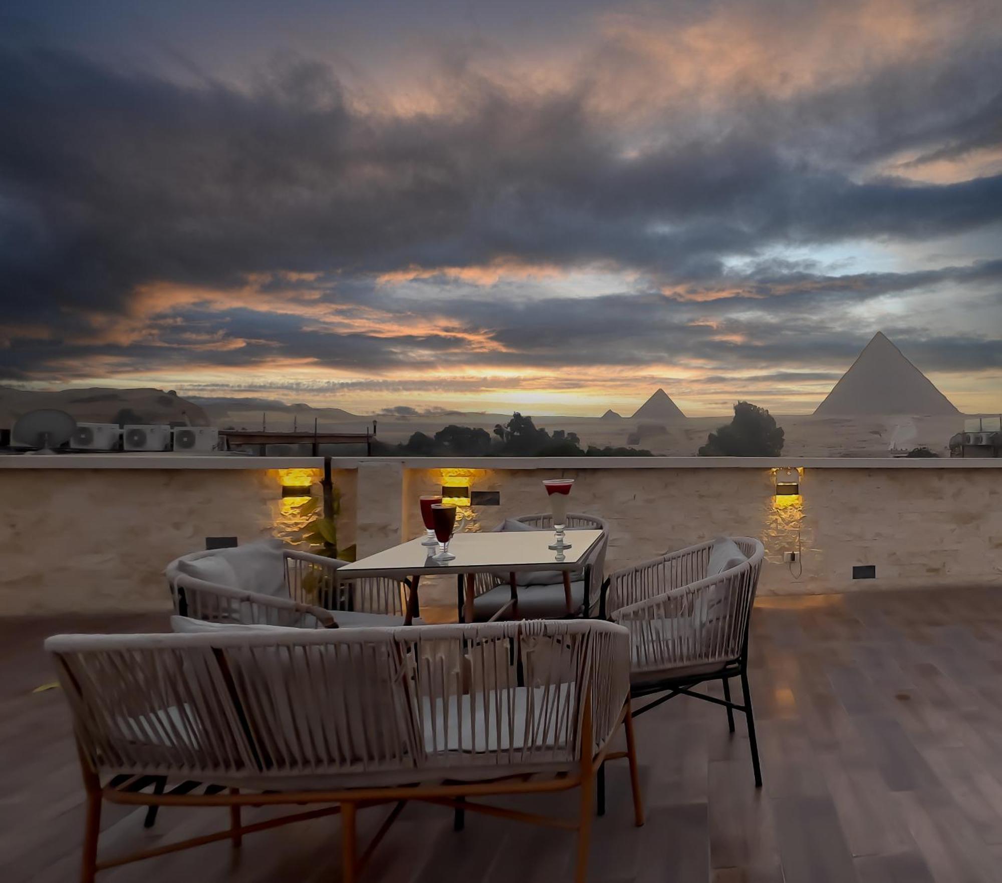 Pyramids Glory Inn Kafret el-Gabal Eksteriør billede
